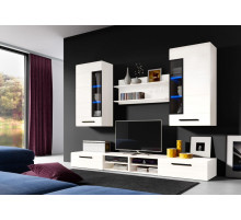 Шкаф-витрина Кёльн Белый Аляска