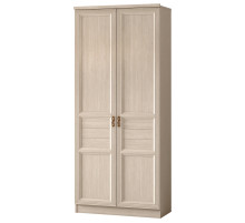 Двухстворчатый шкаф для одежды Лира 40 светлый